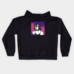 Sad girl Kids Hoodie